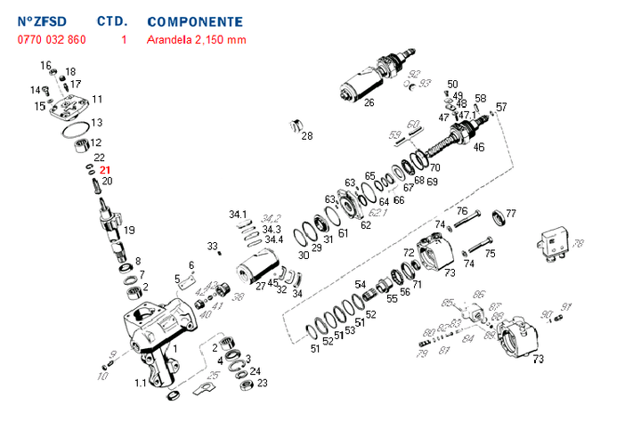 Arandela cd caja dir. hid. 8053 - Imagen principal