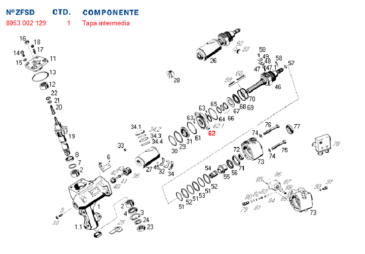 Tapa int. 8053 gm. - Imagen principal