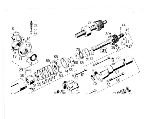 Sin fin caja direccion hid. 8062-8063 m. benz - Imagen principal