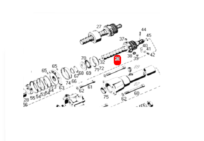 Sin fin caja direccion hid. 8062-8063 m. benz - Imagen principal