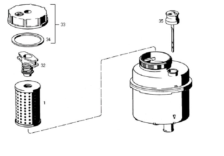 Deposito direccion hidrau (completo) toyota - Imagen principal