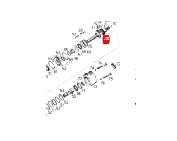 Sin fin caja direccion hid. 8053 f 100 - Imagen principal