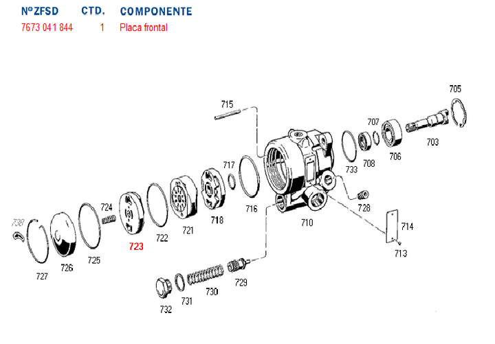 Tapa ext. exentrica bomba dir. hid. gm. 01100 a 22000 - Imagen principal