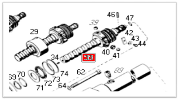Sin fin caja direccion hid. 8065 volvo - Imagen principal