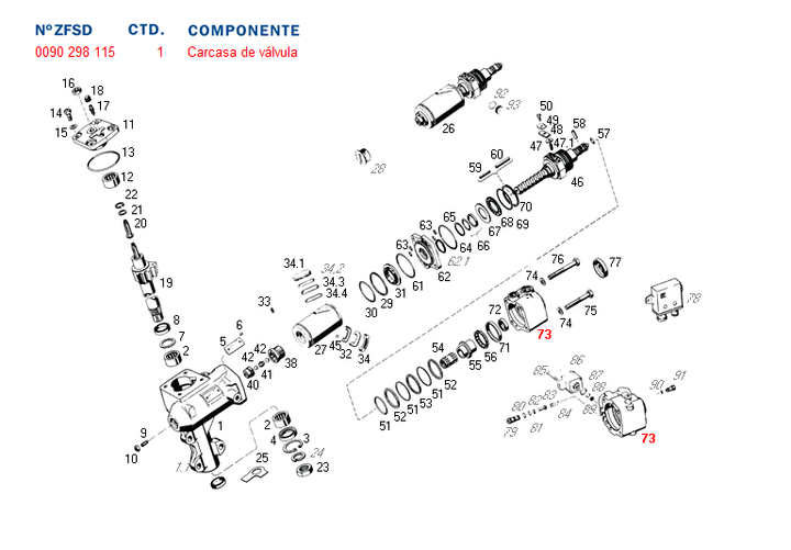 Carcaza direccion valv. - Imagen principal