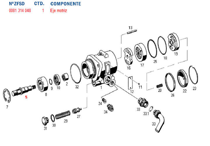 Eje bh 7673 - Imagen principal