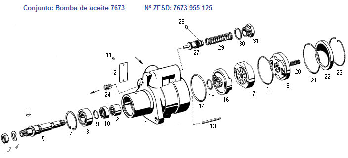 Bomba dir hid mb (usada) - Imagen principal
