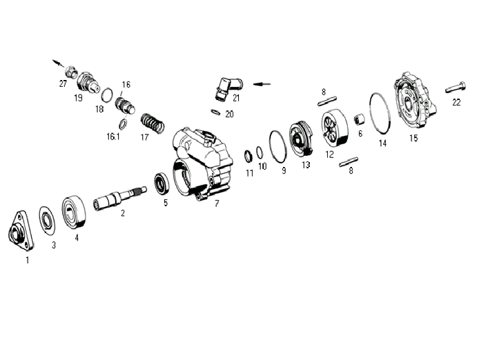 Bomba dir hid ford ranger                     ant. 7692/975/903 - Imagen principal