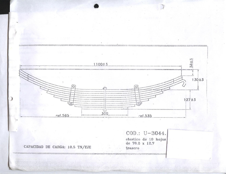 Mazo elastico remolque (montenegro) - Imagen principal