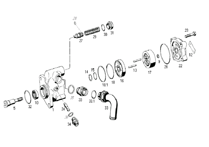 Bomba dir hid agrale 7500-8500 - Imagen principal