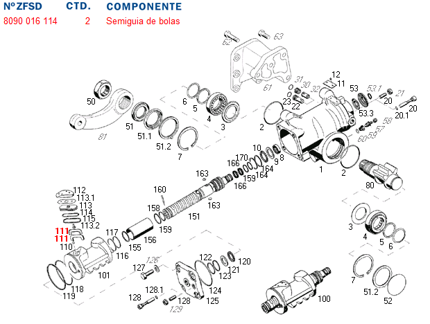 Tubo bipartido caja dir. hid. 8097 - Imagen principal
