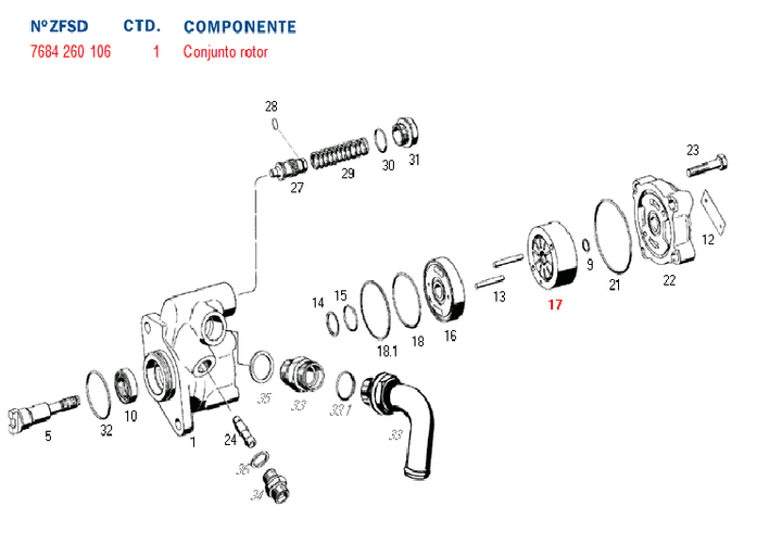Exentrica bomba hidraul - Imagen principal