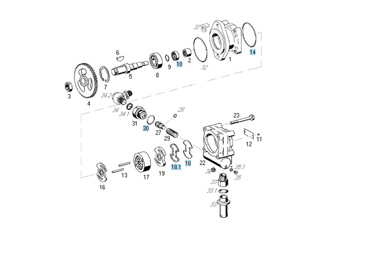 Rep bomba dir hidraulica comp. fn 3.1 - Imagen principal
