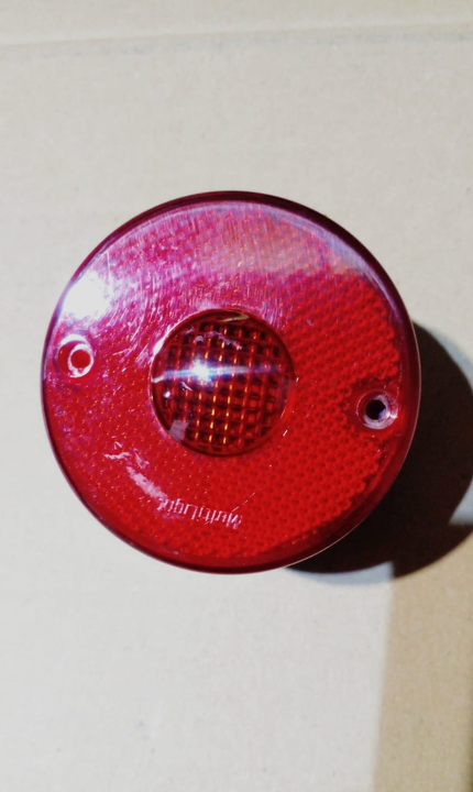 Faro lateral redondo rojo c/p/lampara randon i/d - Vista 2