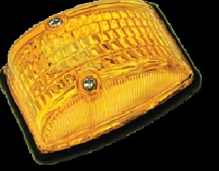 Faro techo cabina ambar tortuga 2 polos i/d - Imagen principal
