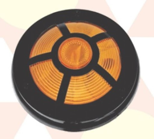 Faro estribo rojo c/protector plastico i/d - Imagen principal