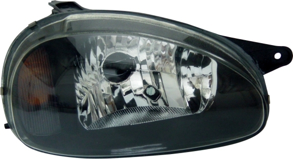 Tunning semioptica negra vidrio liso der - Imagen principal