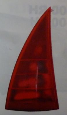 Faro trasero rojo der - Imagen principal