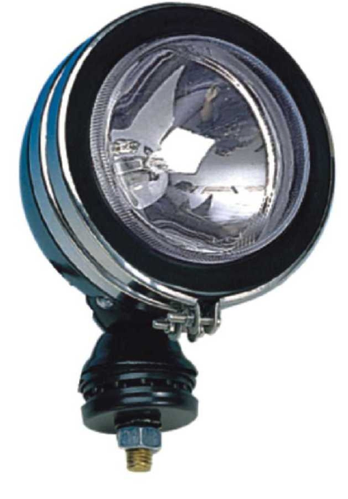 Faro aux/caminero cristal redondo 5" l/alcance d/aro cro c/n i/d - Imagen principal