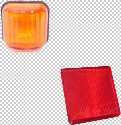 Ojo de gato lateral rojo i/d - Imagen principal