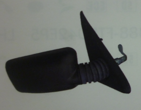 Espejo ext negro c/palanca izq - Imagen principal