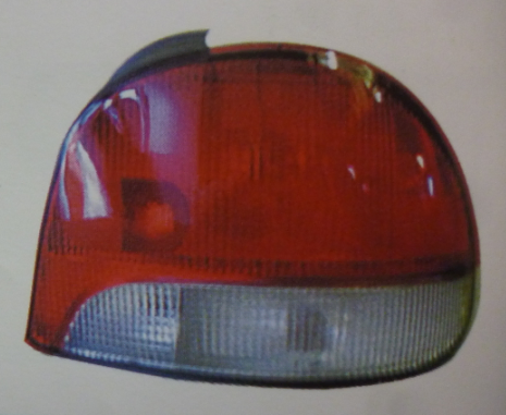 Faro trasero cristal rojo 3/5 ptas. original c/pl izq - Imagen principal