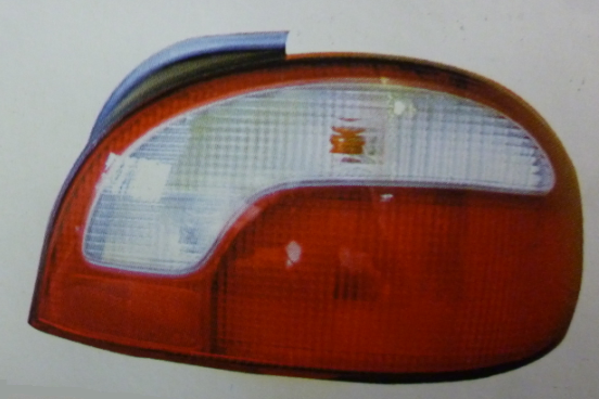 Faro trasero cristal rojo 4 ptas. c/señ. cristal der - Imagen principal