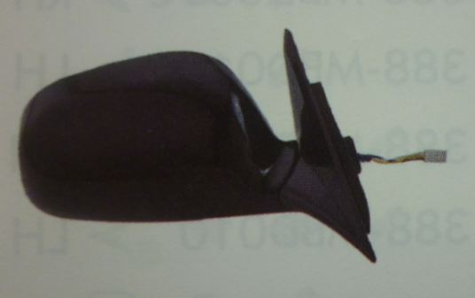 Espejo ext negro c/electrico der - Imagen principal