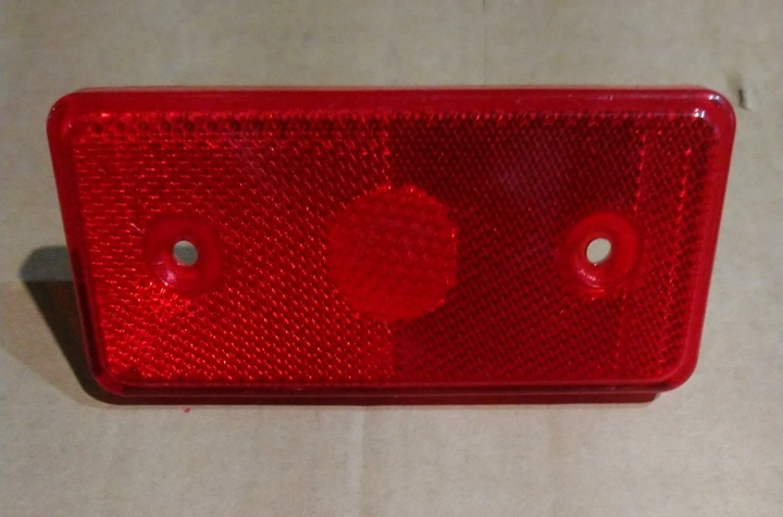 Faro lateral rectang. rojo retroreflector s/p/lampara i/d - Imagen principal