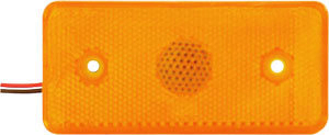 Faro lateral rectang. ambar retroreflector c/plampara i/d - Imagen principal