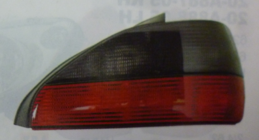 Faro trasero rojo fume 4 ptas. s/vira izq - Imagen principal