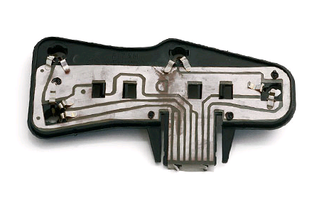 Circuito impreso f. tras c/tapa izq - Vista 2