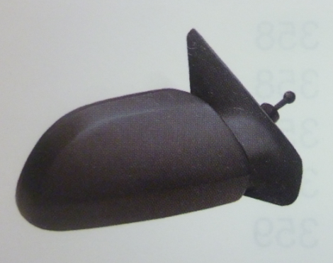 Espejo ext negro c/cable izq - Imagen principal