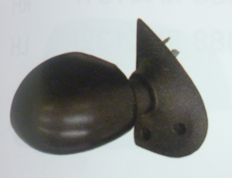 Espejo ext negro c/palanca der - Vista 2