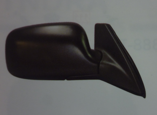 Espejo ext negro c/manual izq - Imagen principal