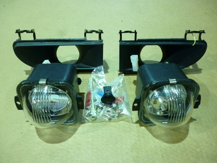 Faro aux/caminero p/golpe cristal redondo jgo - Imagen principal