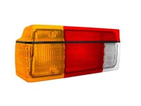 Faro trasero tricolor plastico c/vira negra m/atras grande der - Imagen principal