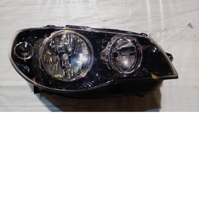 Semioptica f. negro aro cromado izq - Imagen principal