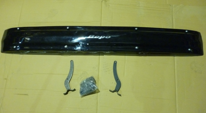 Visera policarbonato fume 1700x210 mm mb. cabina baja - vw - Imagen principal