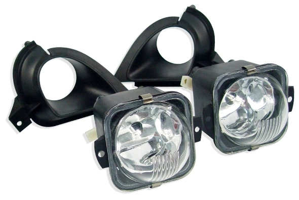 Faro aux/caminero p/golpe niebla cristal jgo - Imagen principal