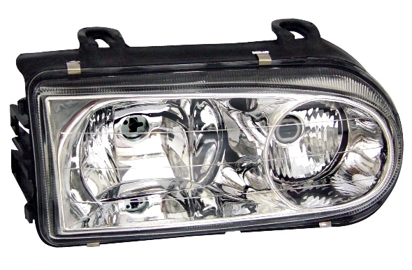 Tunning semioptica d/parabola vidrio liso tipo gti izq - Imagen principal