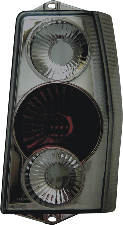 Tunning faro trasero fume 3 focos transparente izq - Vista 2