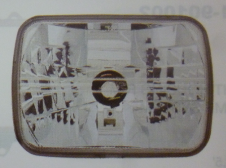 Tunning semioptica rectangular vidrio liso reflec. univ i/d - Imagen principal