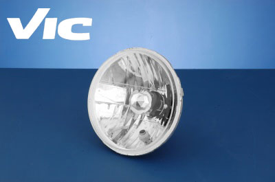 Semioptica 7" redonda lente liso proyector faceteado univer i/d - Imagen principal