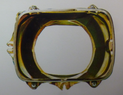 Base semiop. rectangular c/aro izq - Imagen principal