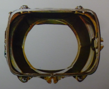 Base semiop. rectangular c/aro der - Imagen principal