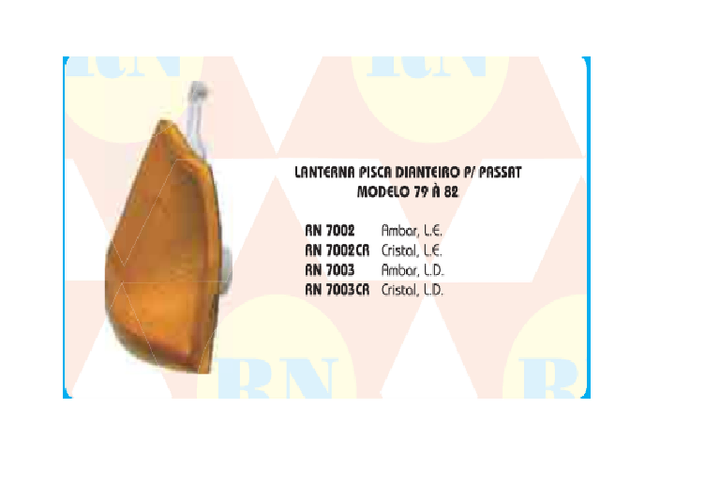 Señalero ambar acril. der - Imagen principal