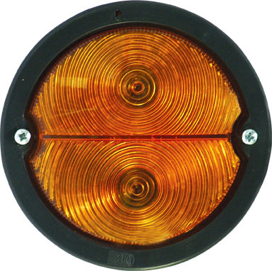 Acrilico f. trasero redondo ambar rojo randon antiguo i/d - Imagen principal