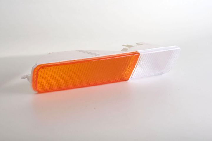 Señalero p/golpe ovalado p/lamp. ambar/cristal der - Vista 2