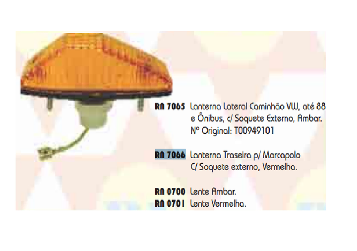 Faro lateral superior rojo i/d - Imagen principal